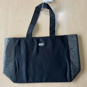 Coach black and glitter tote bag - new